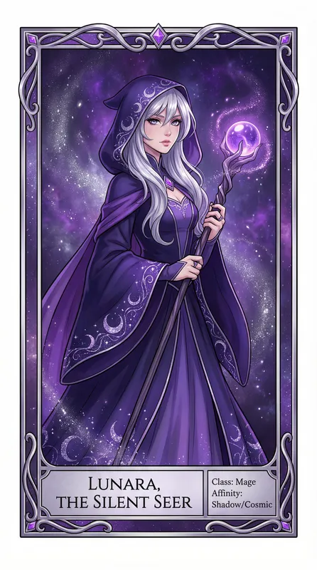 月影法师角色卡片——海角社精选动漫角色